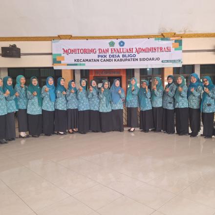 MONITORING & EVALUASI TP PKK DESA BLIGO TA. 2025